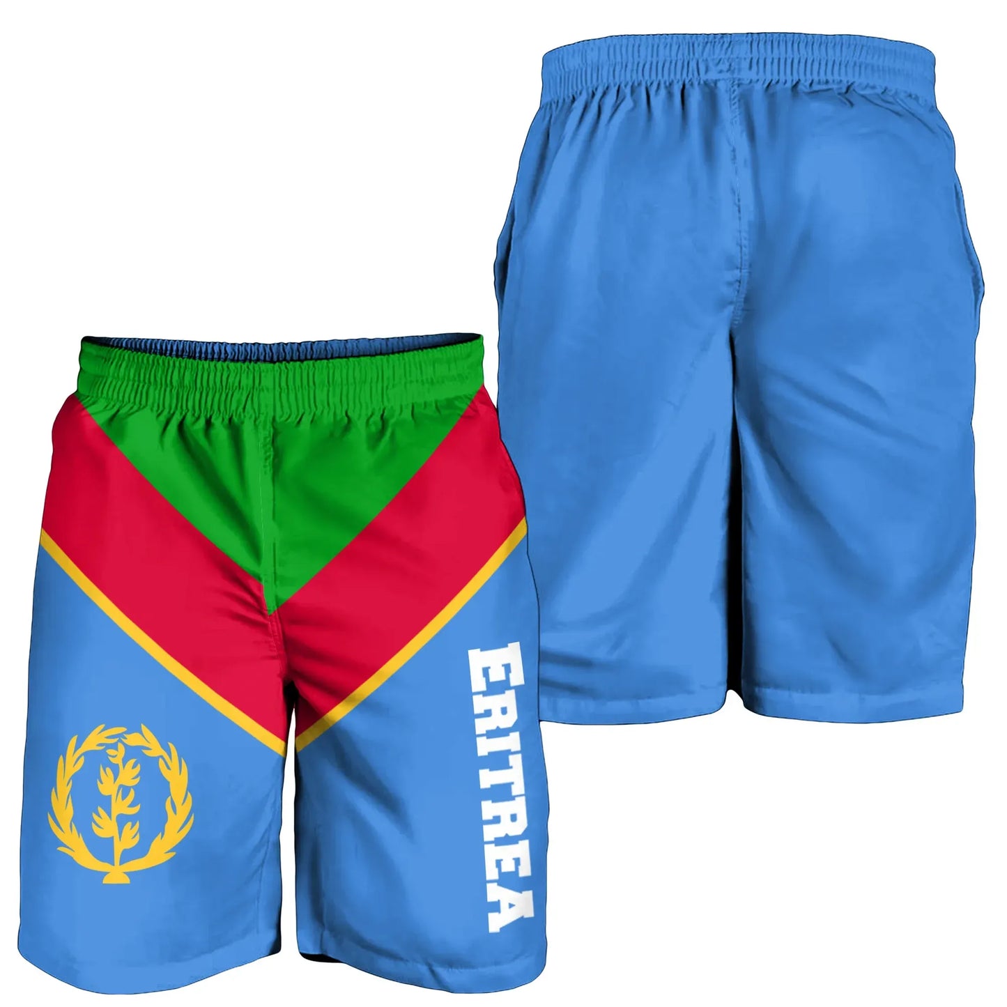Eritrea Men's Shorts Eritrea Rising Coat Of Arms