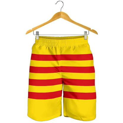 Catalonia Shorts Senyera Flag