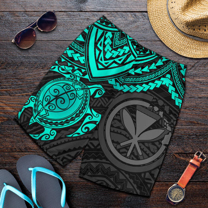Hawaii Shorts Tribal Turtle Kanaka Maoli All Over Print Men's Shorts