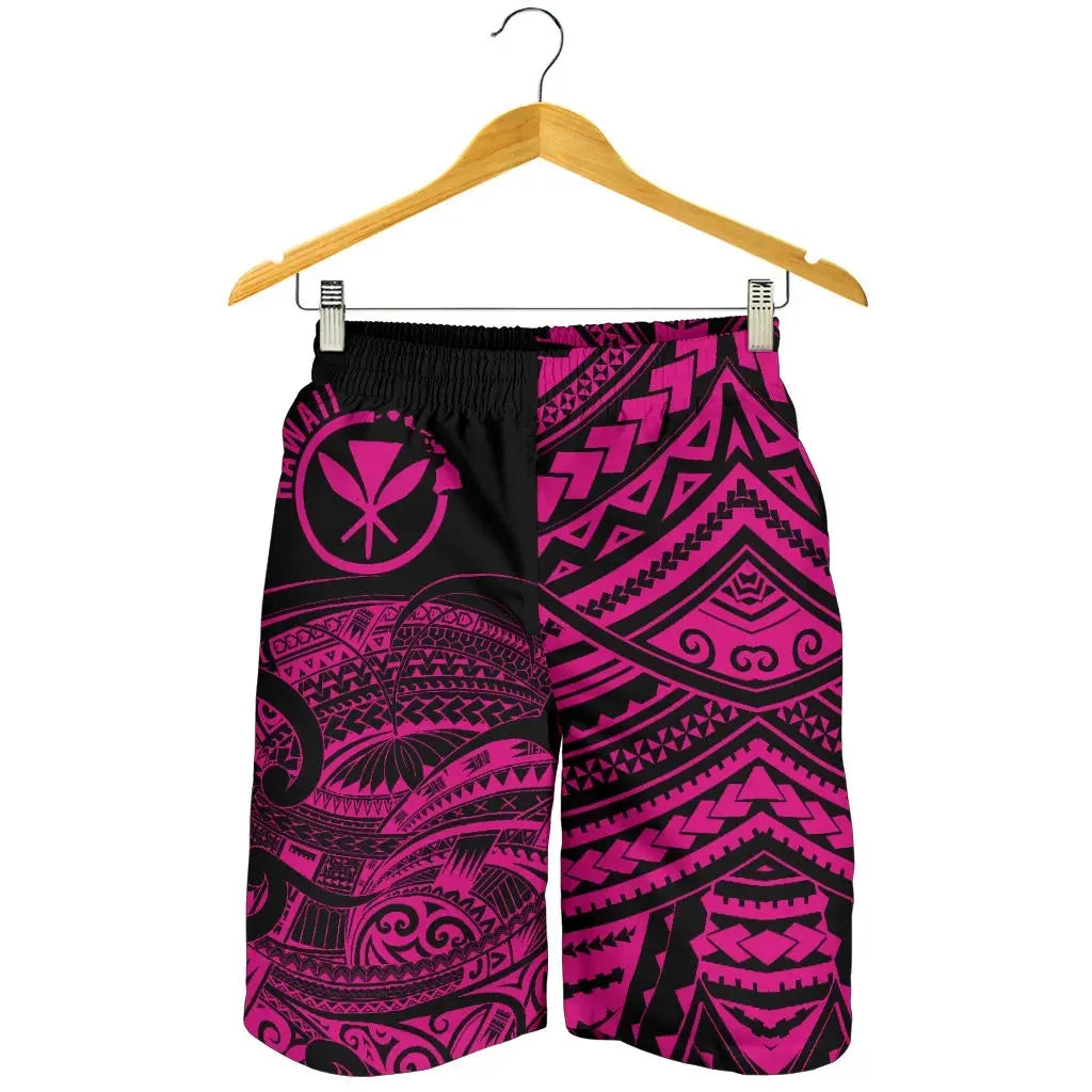 Hawaii Shorts Tribal Kanaka Maoli All Over Print Men's Shorts Th5