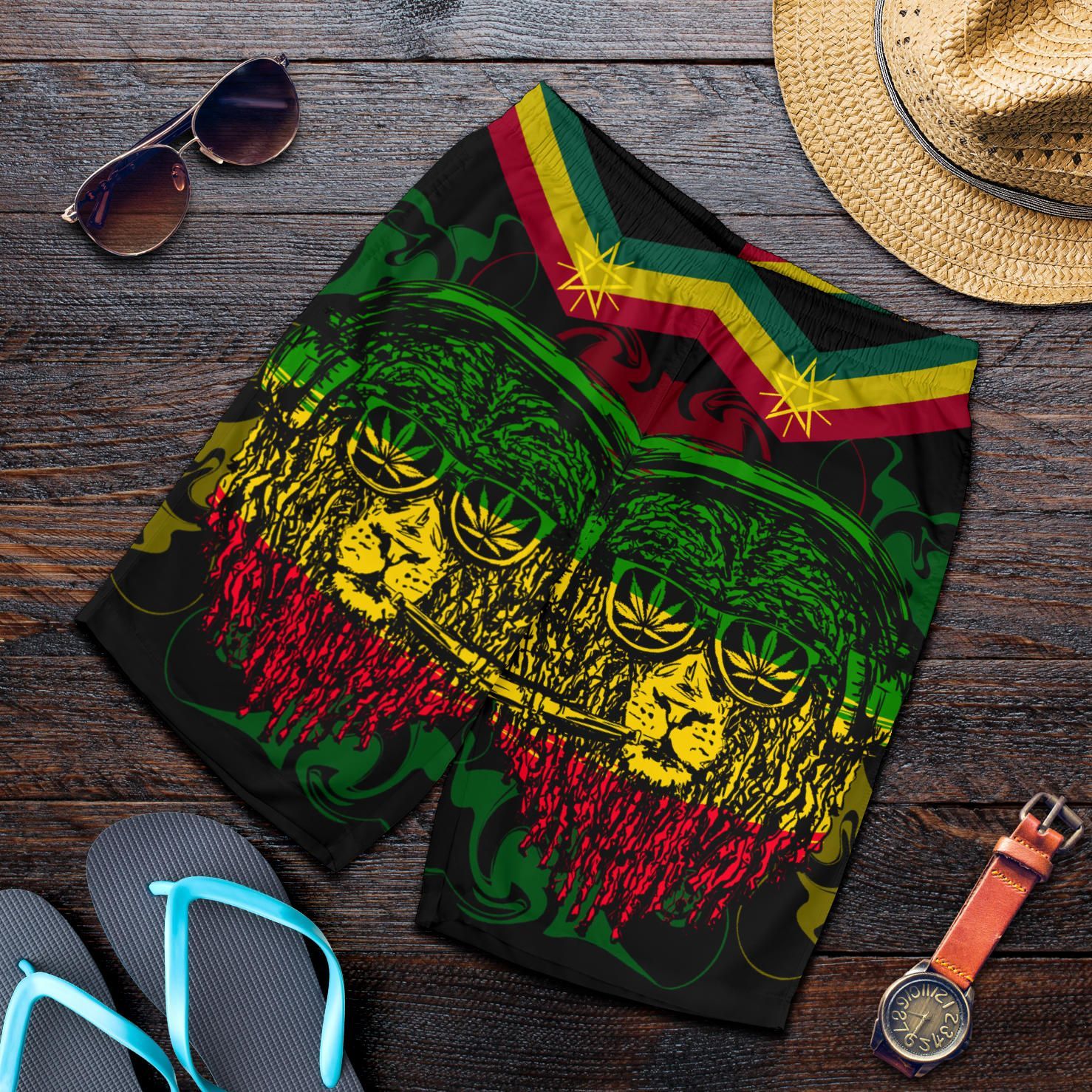Africa Ethiopia Flag Color