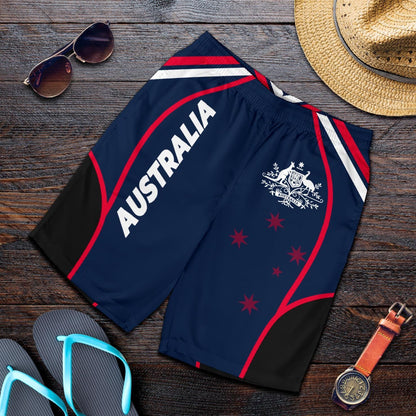 Australia Men's Shorts Australian Coat Of Arms Shorts