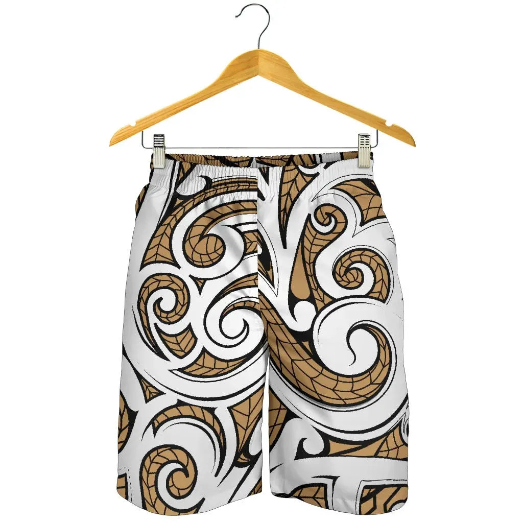 Hawaii Shorts Maori All Over Print Men's Shorts