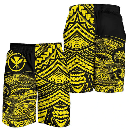 Hawaii Shorts Tribal Kanaka Maoli All Over Print Men's Shorts