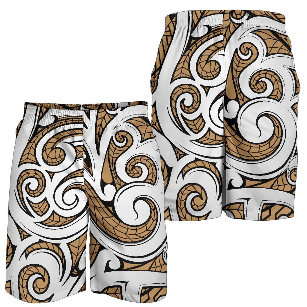 Hawaii Shorts Maori All Over Print Men's Shorts