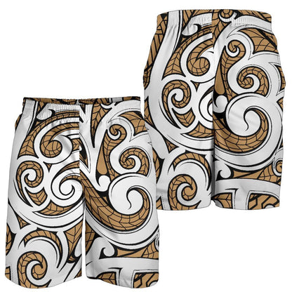Hawaii Shorts Maori All Over Print Men's Shorts