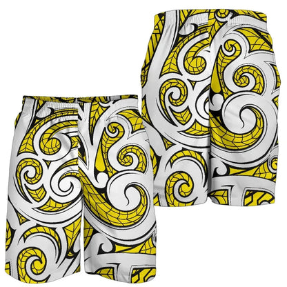 Hawaii Shorts Maori All Over Print Men's Shorts