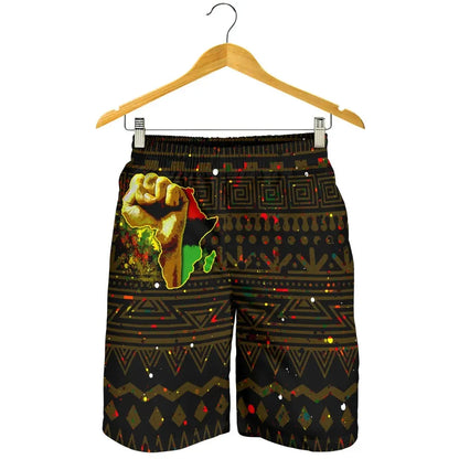 African Black Power Men's Shorts