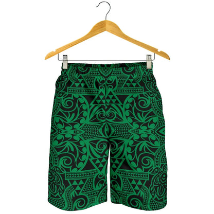 Hawaii Shorts Tribal Turtle All Over Print Men's Shorts