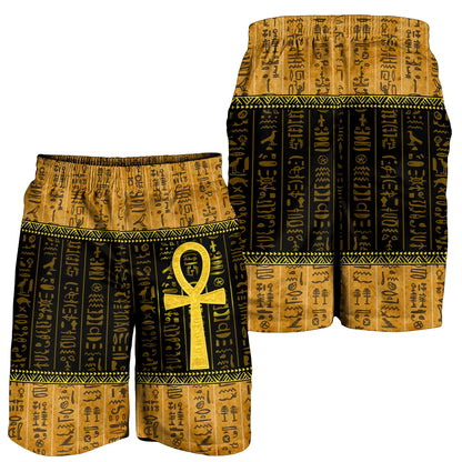 African Men's Shorts Ankh Egypt