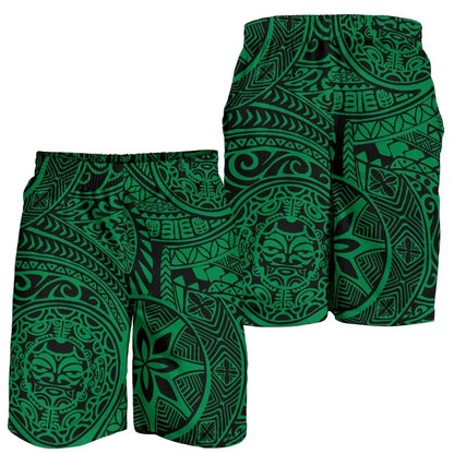 Hawaii Shorts Tribal Tiki Sun God All Over Print Men's Shorts