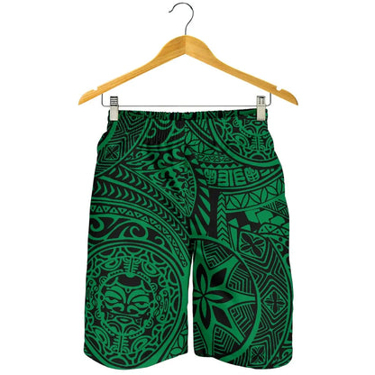 Hawaii Shorts Tribal Tiki Sun God All Over Print Men's Shorts