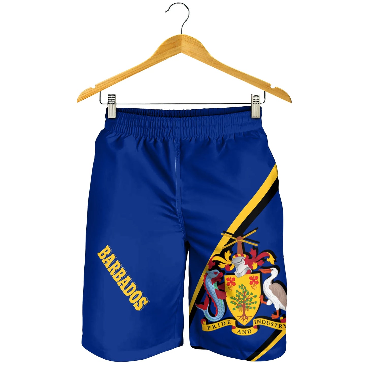 Barbados Men's Shorts Proud To Be Barbadian