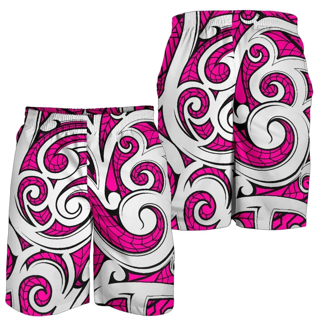 Hawaii Shorts Maori All Over Print Men's Shorts