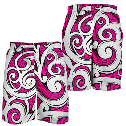 Hawaii Shorts Maori All Over Print Men's Shorts