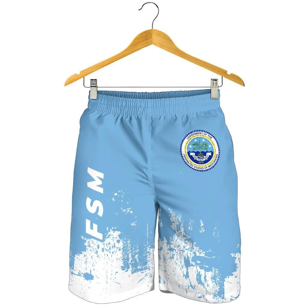 Federated States of Micronesia Men Short Smudge Style 0