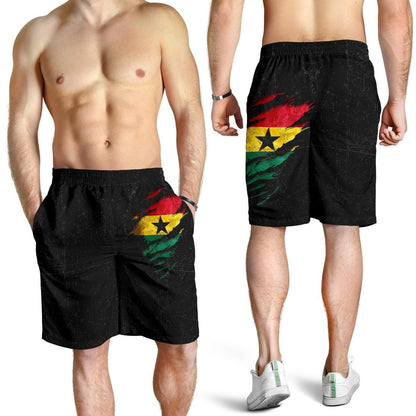 Ghana In Me Men's Shorts Special Grunge Style