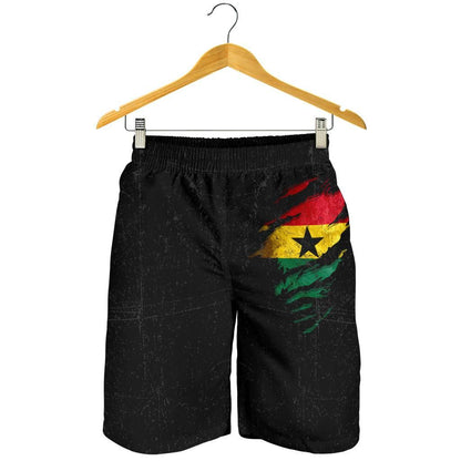 Ghana In Me Men's Shorts Special Grunge Style