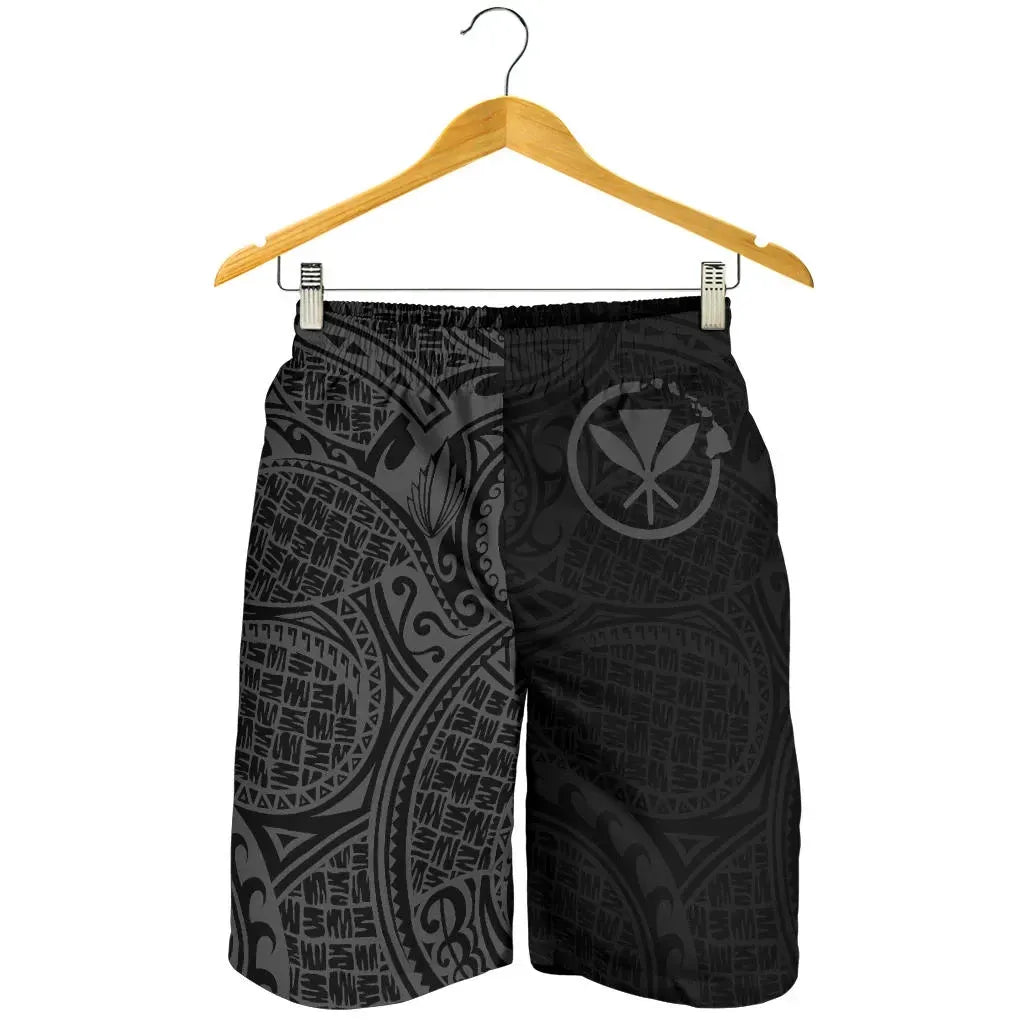 Hawaii Shorts Tribal Kanaka Maoli All Over Print Men's Shorts Th5