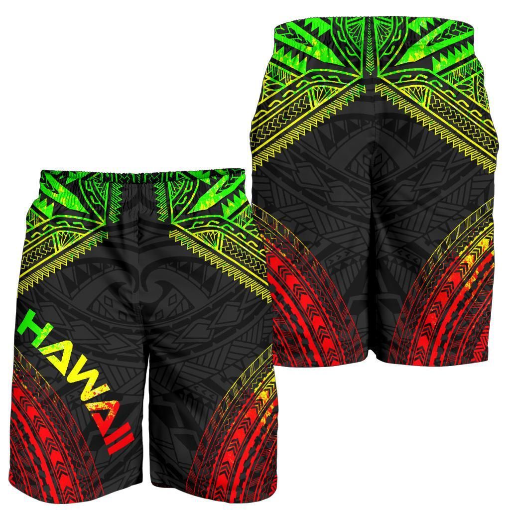 Hawaii Shorts Tribal All Over Print Men's Shorts