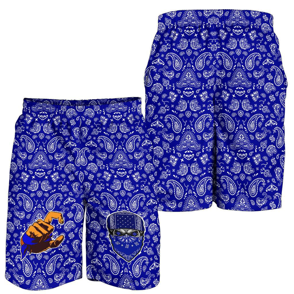 Crips Gang Skull Men's Shorts