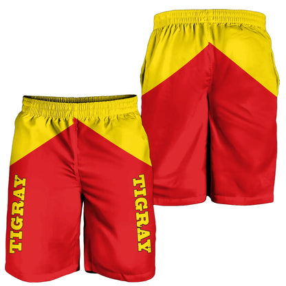 Tigray Men's Shorts Tigray Rising Coat Of Arms