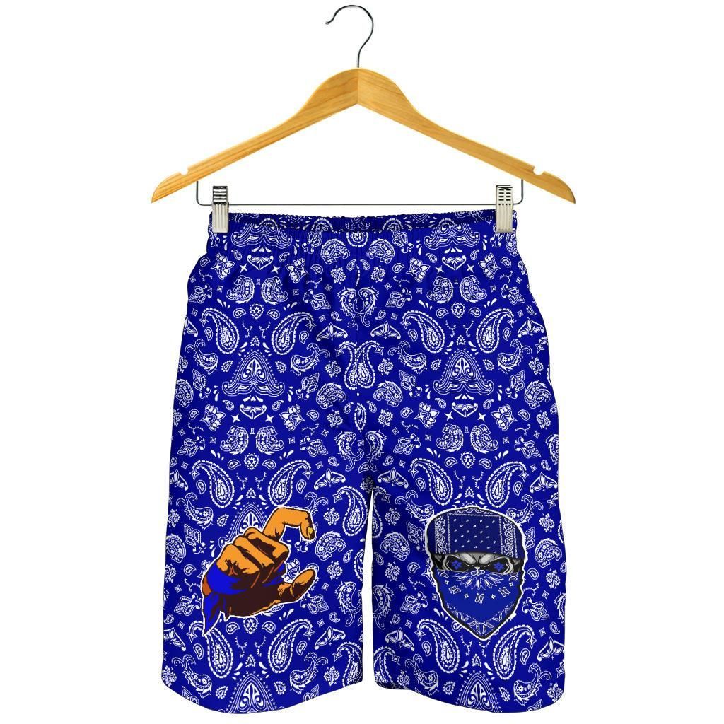 Crips Gang Skull Men's Shorts