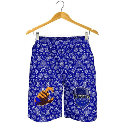 Crips Gang Skull Men's Shorts