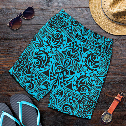 Hawaii Shorts Tribal Turtle All Over Print Men's Shorts