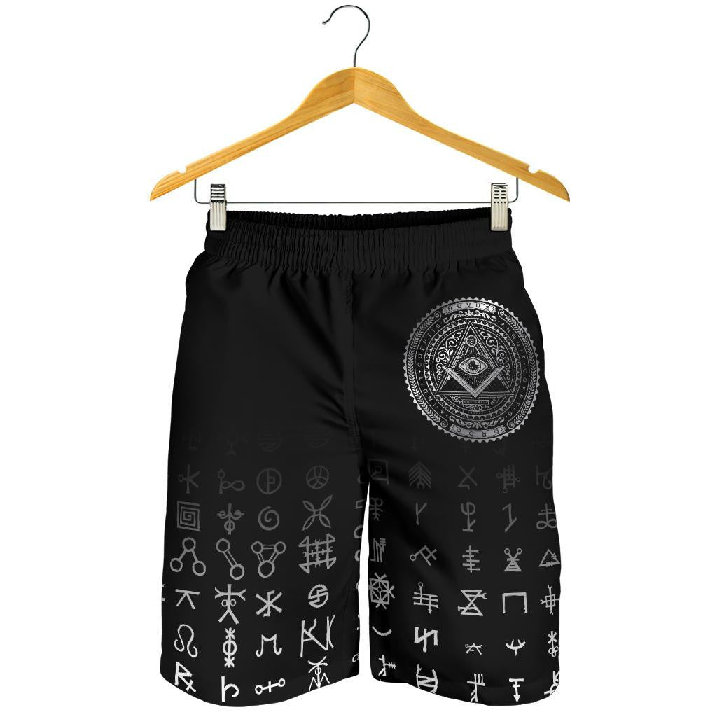 Freemasonry Tattoo Men's Shorts