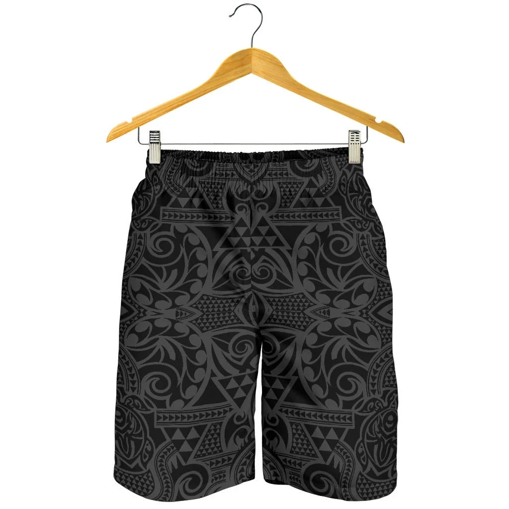Hawaii Shorts Tribal Turtle All Over Print Men's Shorts