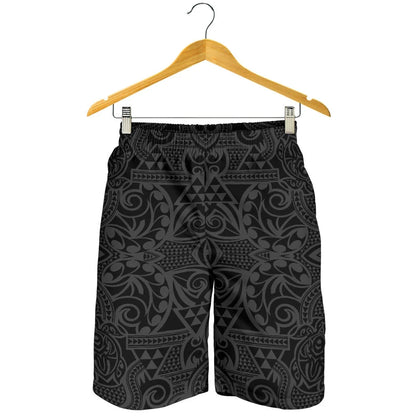 Hawaii Shorts Tribal Turtle All Over Print Men's Shorts