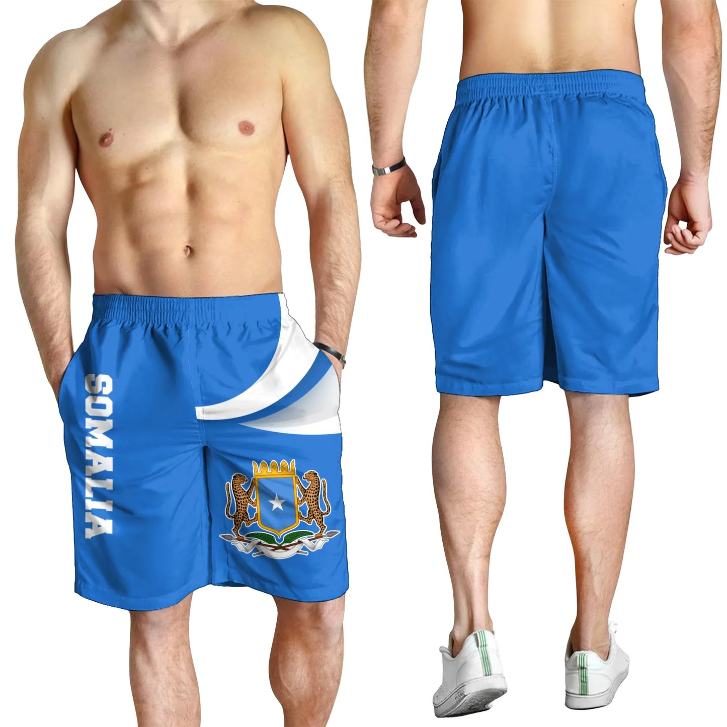 Somalia Short Men Somalia Strong Flag Maps