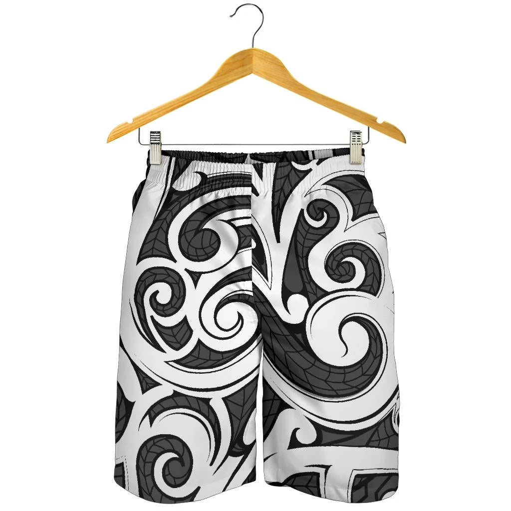 Hawaii Shorts Maori All Over Print Men's Shorts