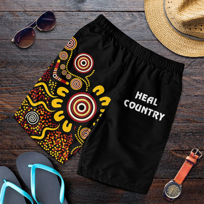Australia Naidoc Week Men's Short Naidoc Week 2021 Heal Country