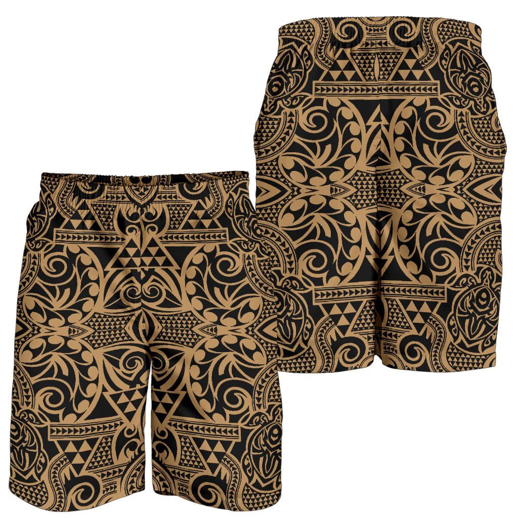 Hawaii Shorts Tribal Turtle All Over Print Men's Shorts