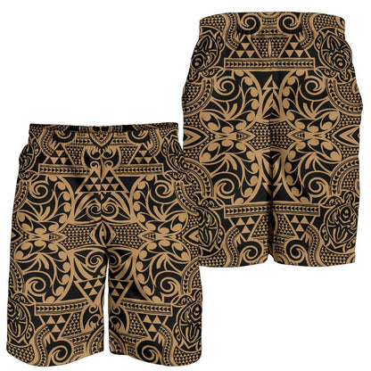 Hawaii Shorts Tribal Turtle All Over Print Men's Shorts