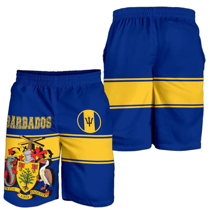 Barbados Version Coat of Arms Men's Shorts
