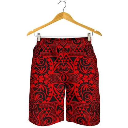 Hawaii Shorts Tribal Turtle All Over Print Men's Shorts
