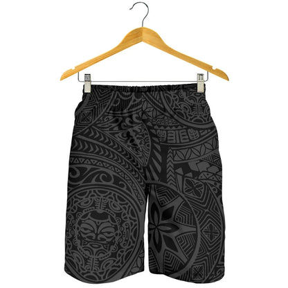 Hawaii Shorts Tribal Tiki Sun God All Over Print Men's Shorts