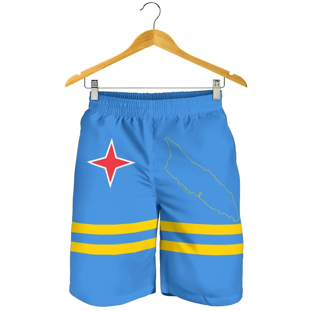 Aruba Men's Shorts Flag