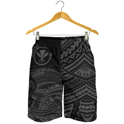 Hawaii Shorts Tribal Kanaka Maoli All Over Print Men's Shorts Th5
