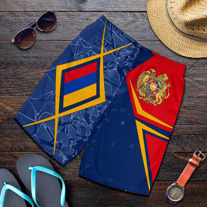 Armenia All Over Print Men's Shorts Armenia Legend