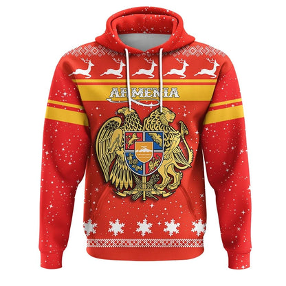 Christmas Armenia Coat Of Arms Hoodie