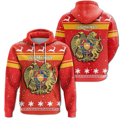 Christmas Armenia Coat Of Arms Hoodie