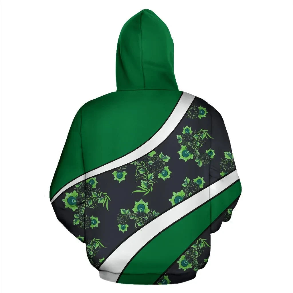 Nigeria Hoodie Coat Of Arms Sports Style