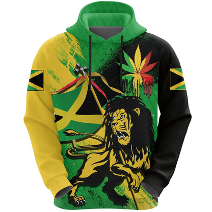 Jamaica Lion Of Judah Hoodie Reggae