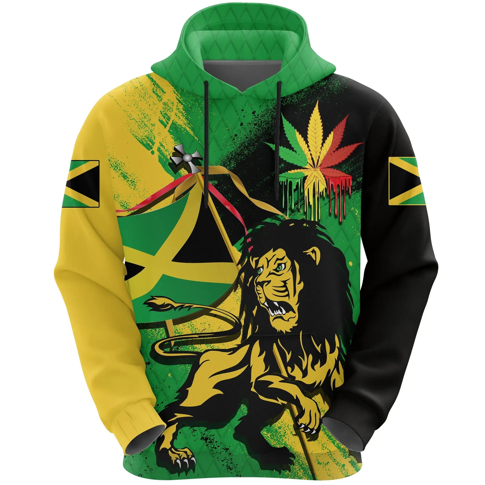 Jamaica Lion Of Judah Hoodie Reggae