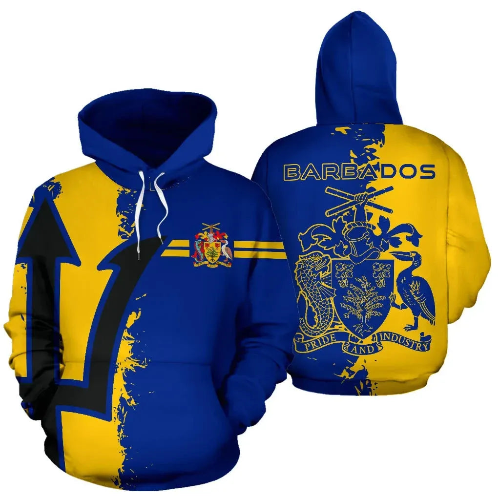 Barbados Sport Hoodie Mystic Style