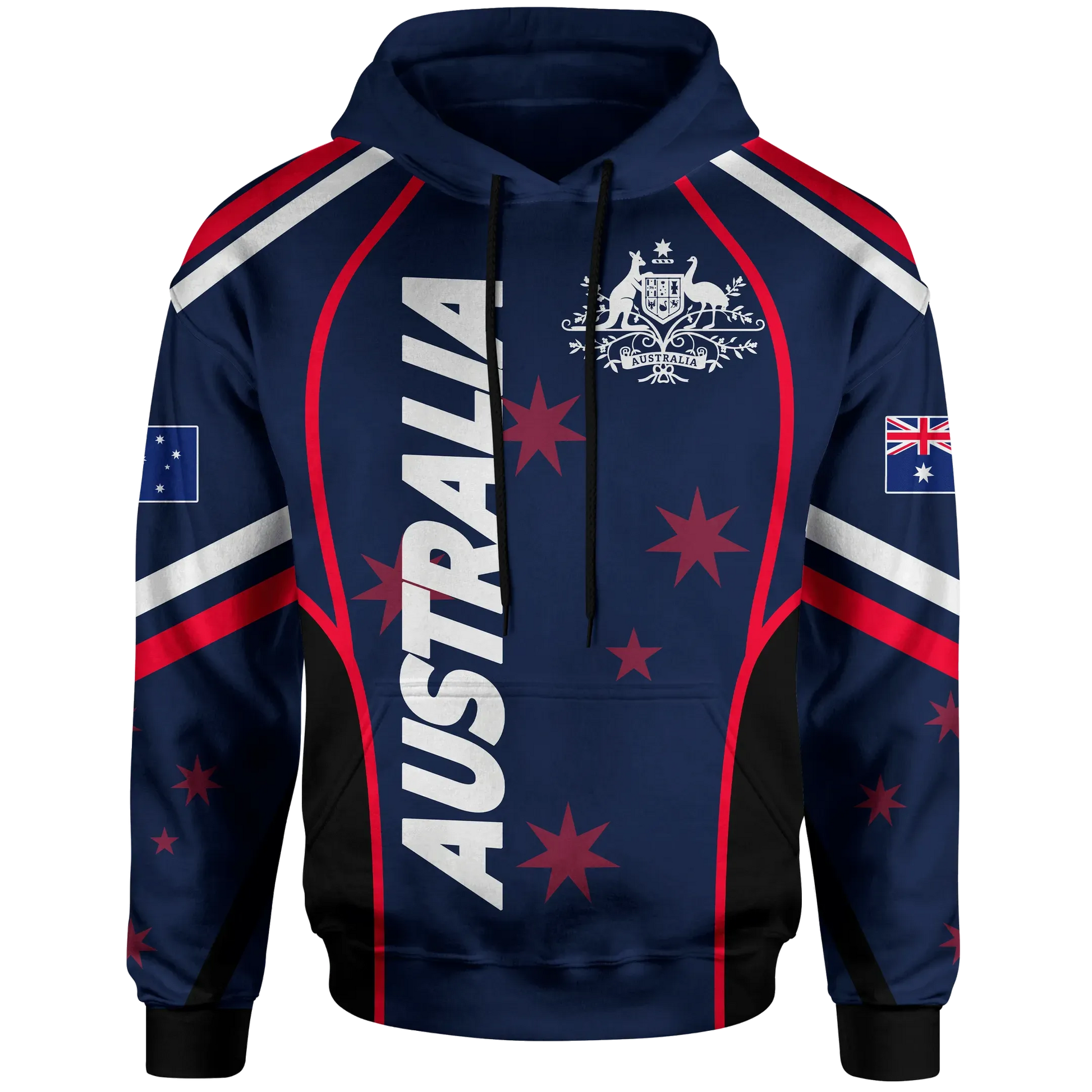 Australia Hoodie Australian Coat Of Arms Hoodie Unisex